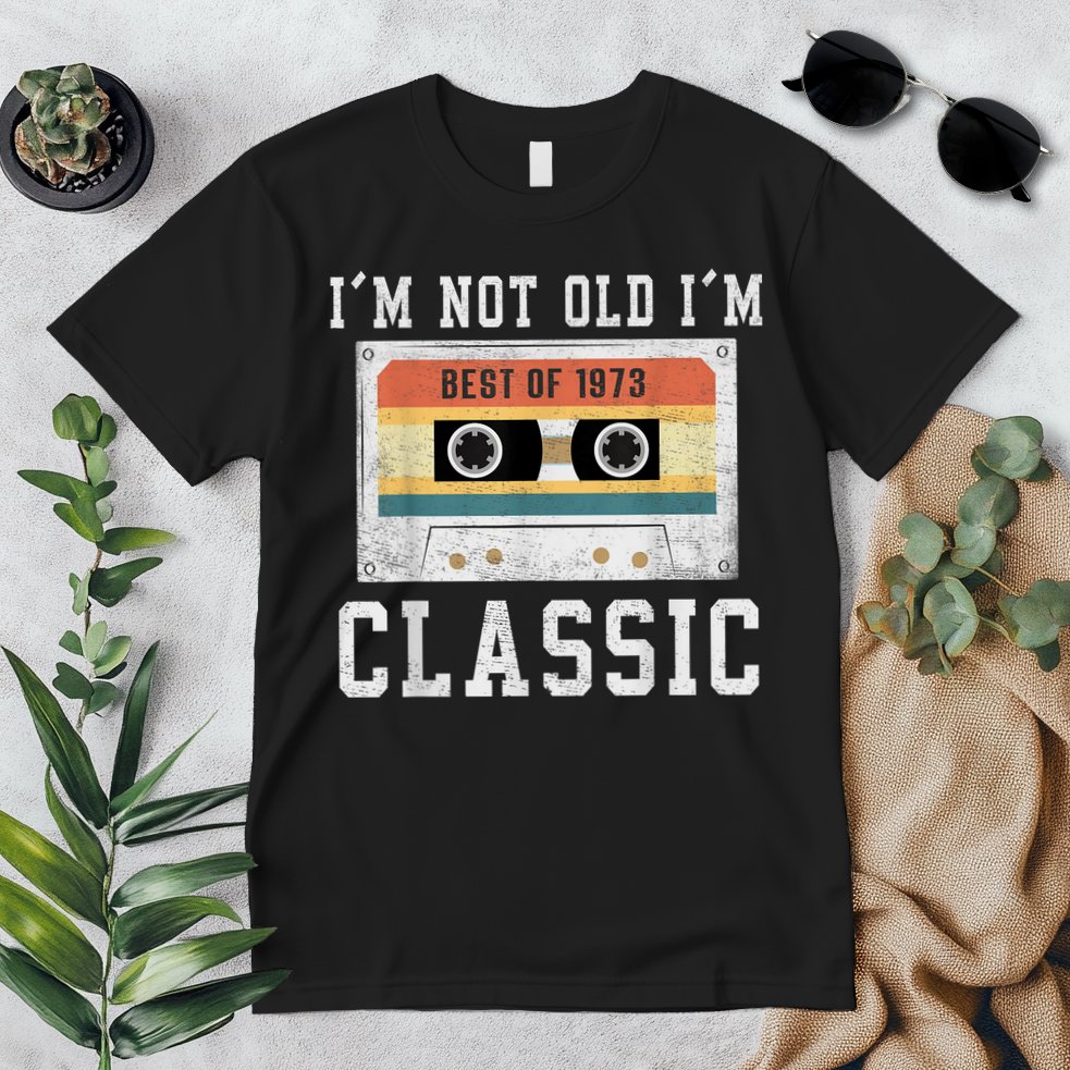 Best of 1973 50 Year Old Gifts M.e.n.s BDay 50th Birthday 1973 Premium T-Shirt