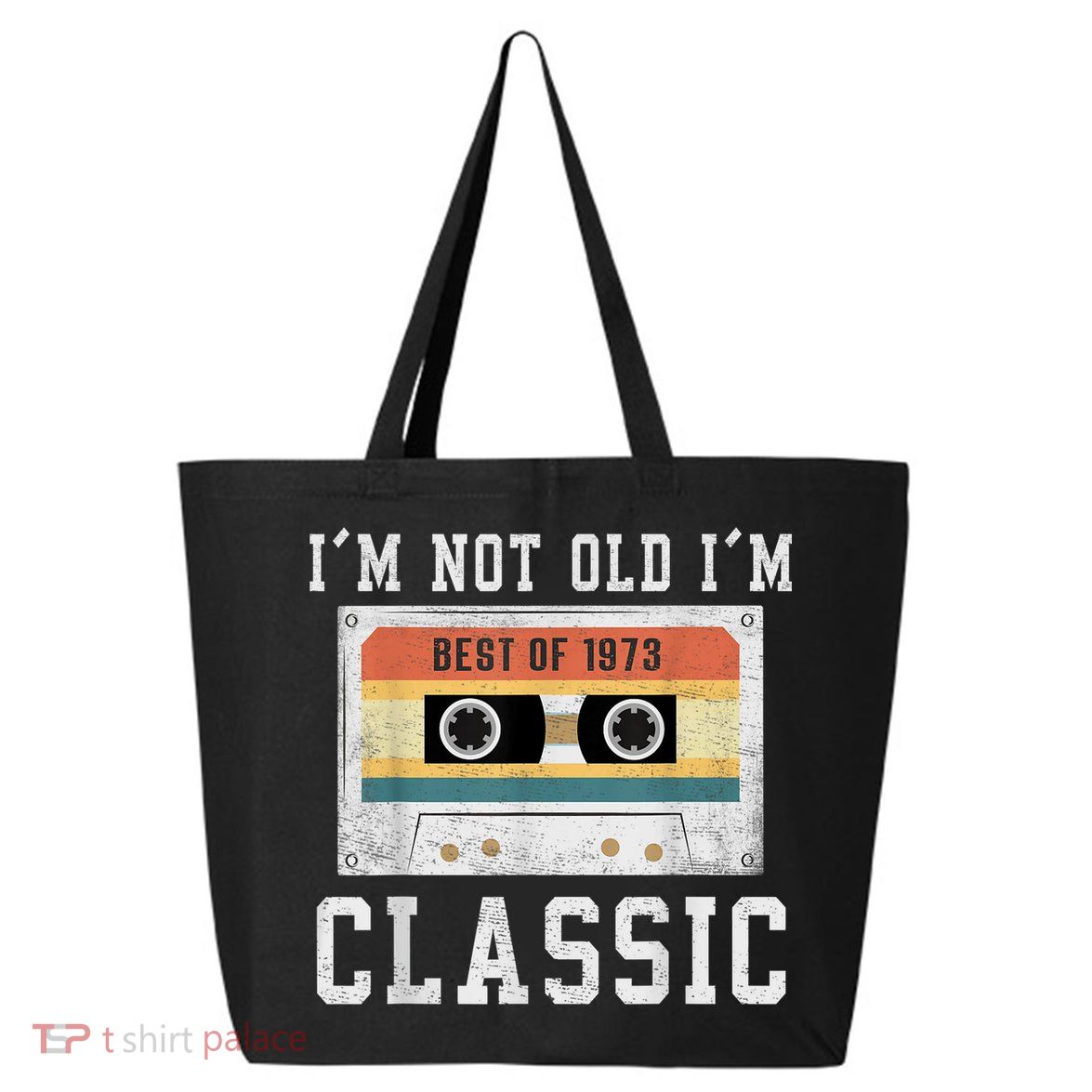 Best of 1973 50 Year Old Gifts M.e.n.s BDay 50th Birthday 1973 25L Jumbo Tote