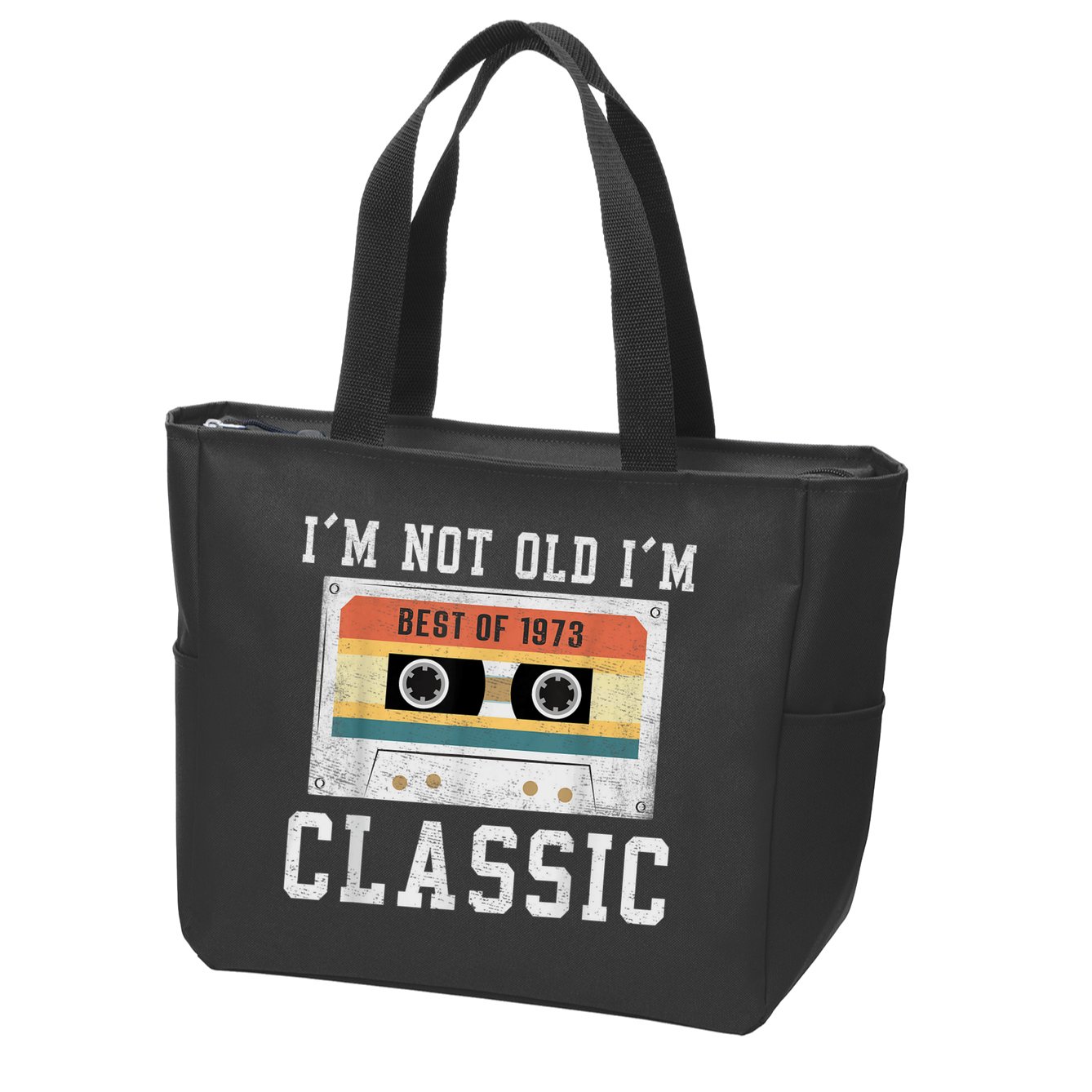 Best of 1973 50 Year Old Gifts M.e.n.s BDay 50th Birthday 1973 Zip Tote Bag