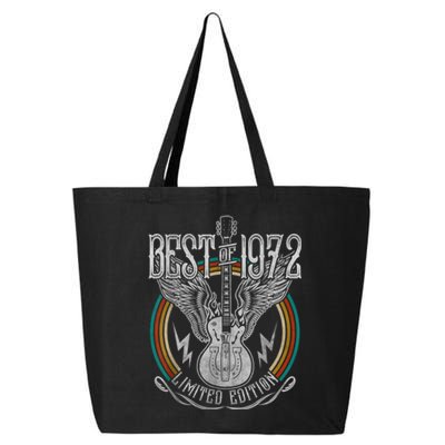 Best Of 1972 Limited Edition 50th Birthday 50 Years Old 25L Jumbo Tote