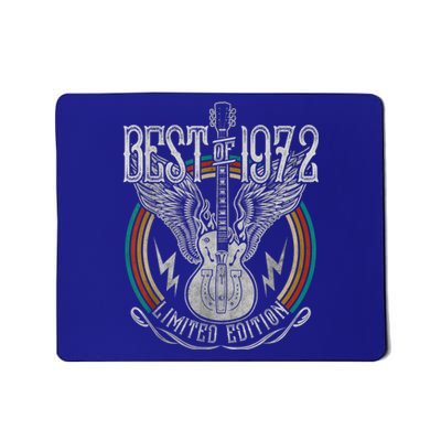 Best Of 1972 Limited Edition 50th Birthday 50 Years Old Mousepad