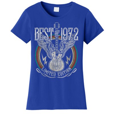 Best Of 1972 Limited Edition 50th Birthday 50 Years Old Women's T-Shirt