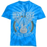 Best Of 1972 Limited Edition 50th Birthday 50 Years Old Kids Tie-Dye T-Shirt