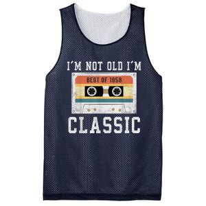 Best of 1958 65 Year Old Gifts  BDay 65th Birthday 1958 Mesh Reversible Basketball Jersey Tank