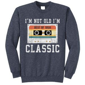 Best of 1958 65 Year Old Gifts  BDay 65th Birthday 1958 Sweatshirt