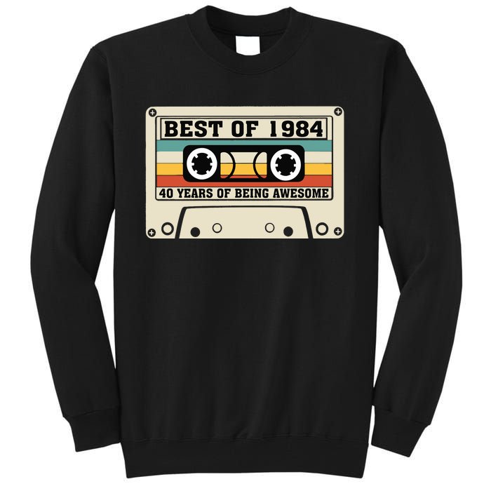 Best Of 1984 40th Present Tall Sweatshirt