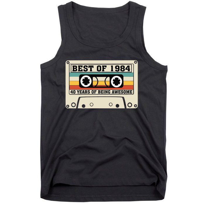 Best Of 1984 40th Present Tank Top