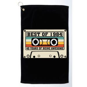 Best Of 1984 40th Present Platinum Collection Golf Towel