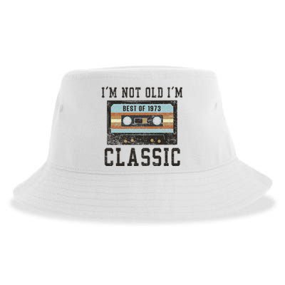 Best Of 1973 50th Birthday Gifts Men BDay 50 Birthday Sustainable Bucket Hat