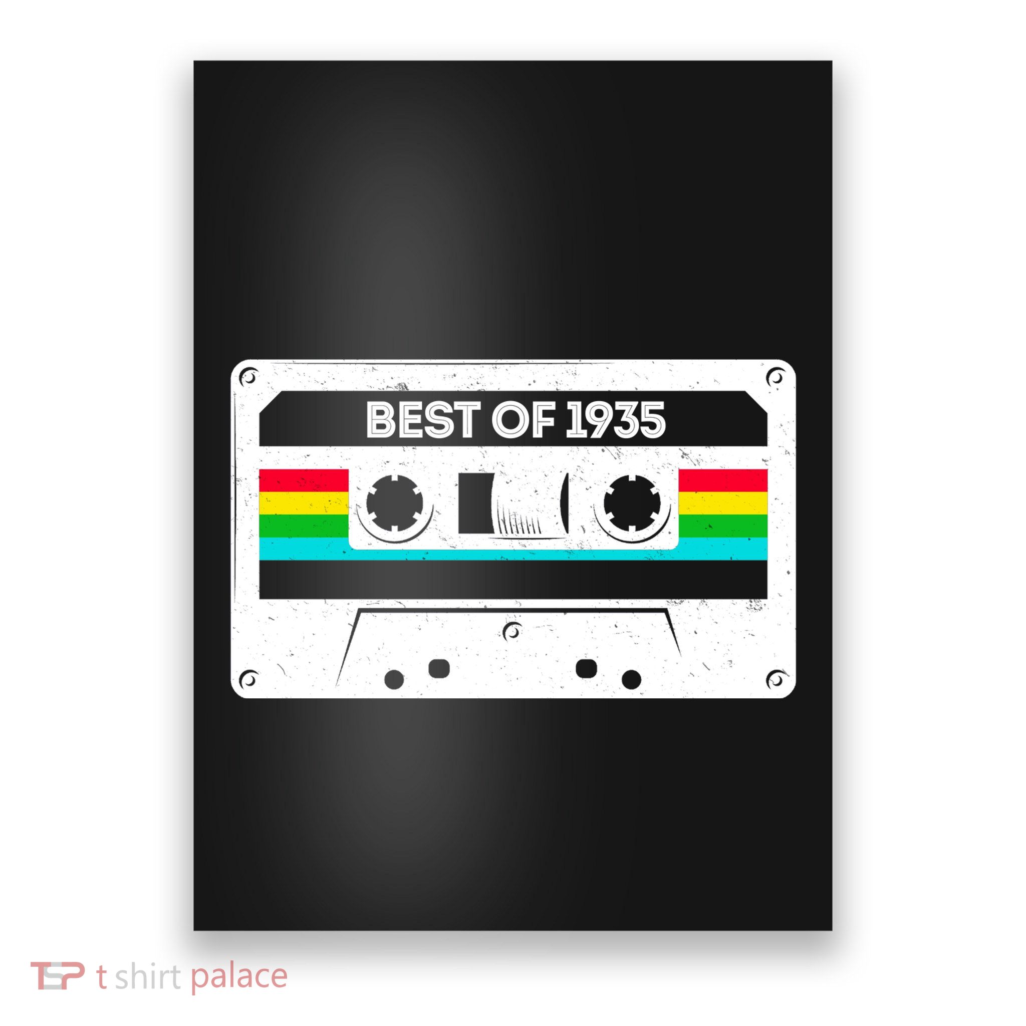 Best Of 1935 Retro 90th Birthday Mixtape Poster