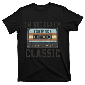 Best of 1983 40th Birthday Gifts  BDay 40 Birthday T-Shirt