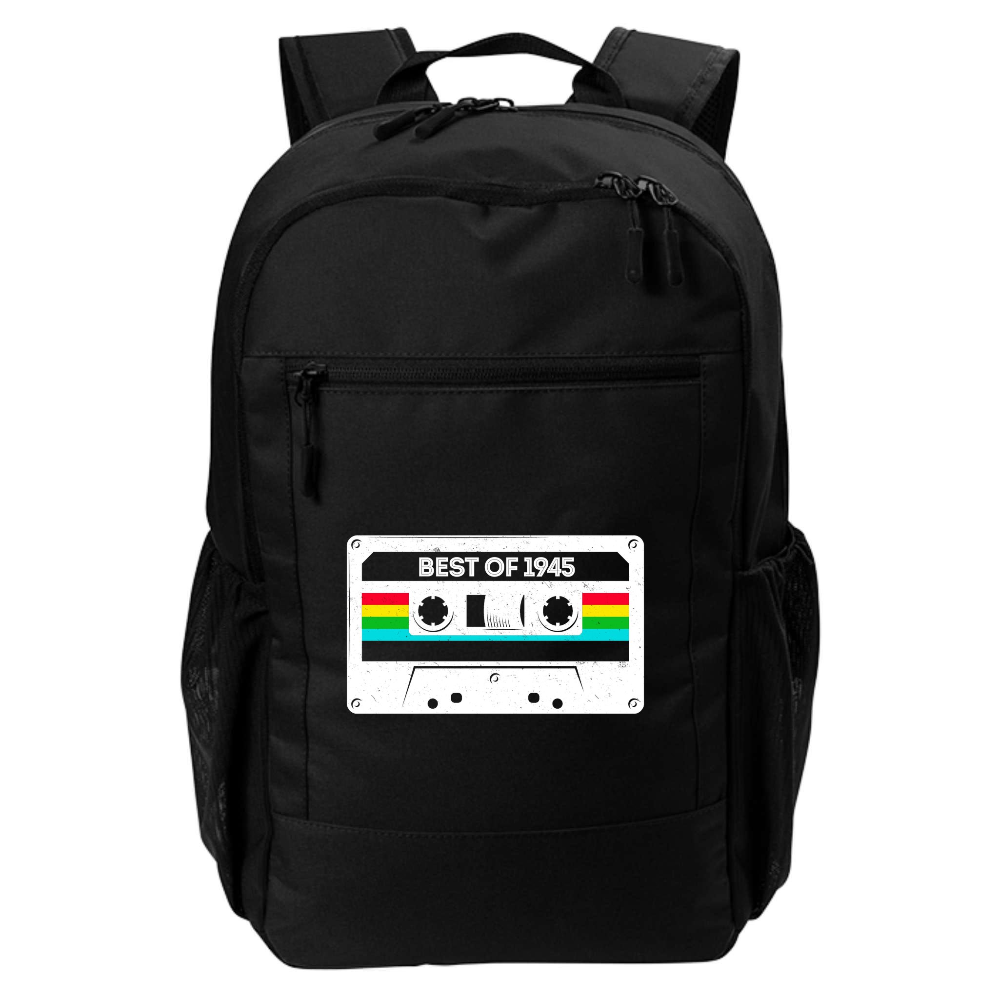 Best Of 1945 Retro 80th Birthday Mixtape Backpack