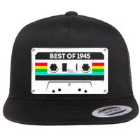 Best Of 1945 Retro 80th Birthday Mixtape Flatbill Hat