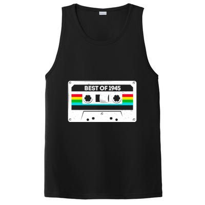 Best Of 1945 Retro 80th Birthday Mixtape PosiCharge Competitor Tank