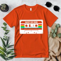 Best Of 1945 Retro 80th Birthday Mixtape Premium T-Shirt