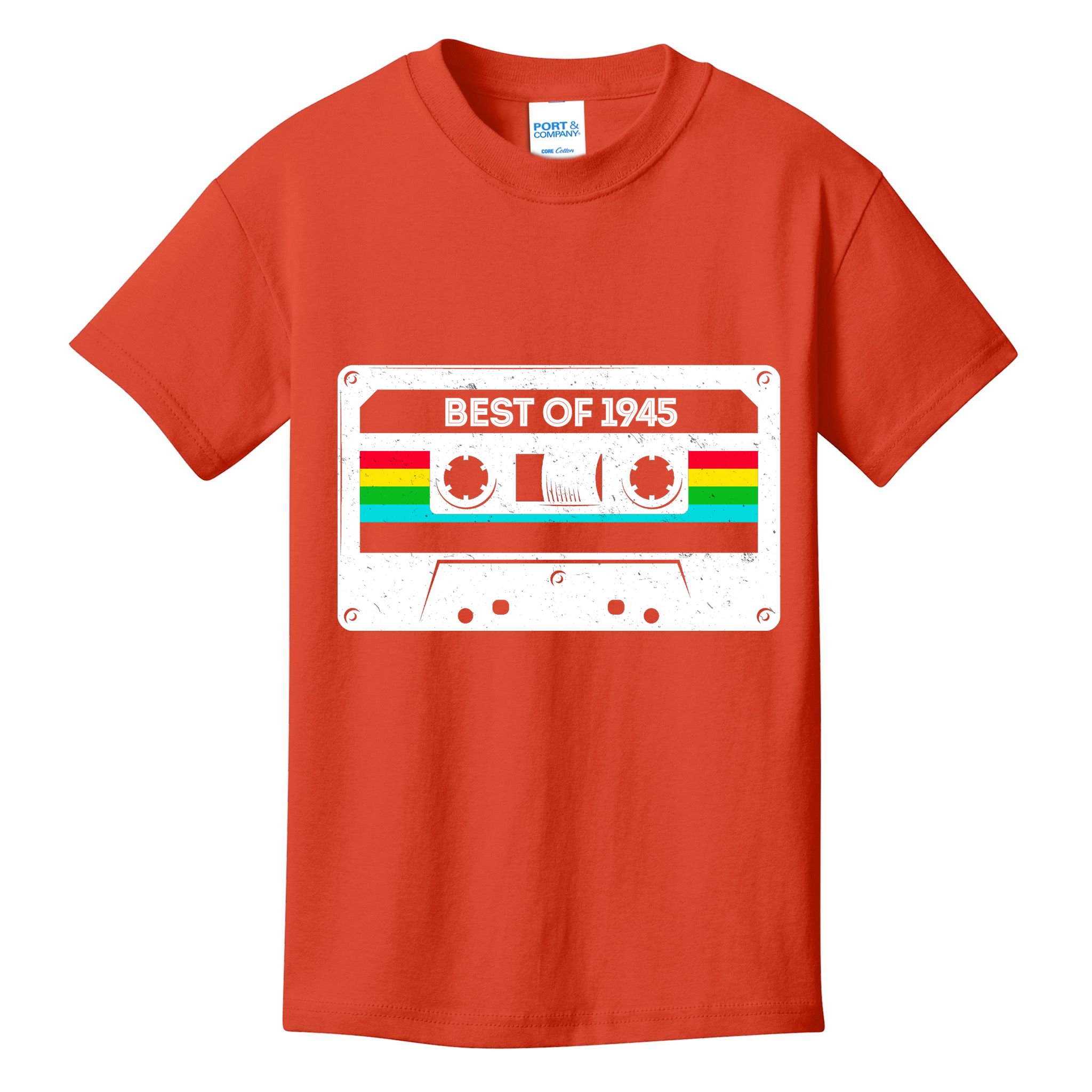 Best Of 1945 Retro 80th Birthday Mixtape Kids T-Shirt