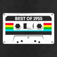 Best Of 1955 Retro 70th Birthday Mixtape Cool Comfort Performance Bucket Hat
