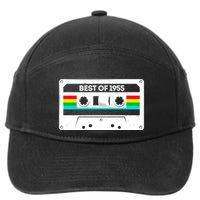 Best Of 1955 Retro 70th Birthday Mixtape 7-Panel Snapback Hat