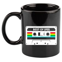 Best Of 1955 Retro 70th Birthday Mixtape 11oz C Handle Ceramic Mug