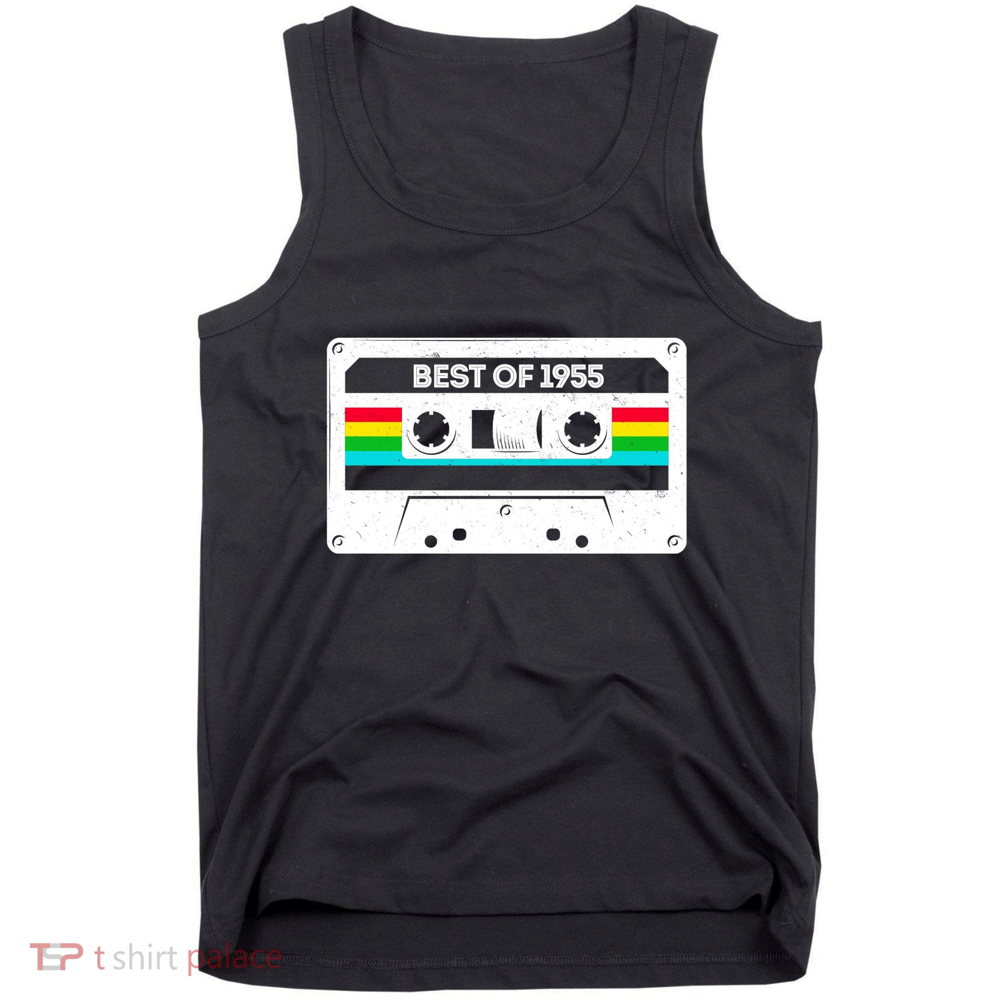 Best Of 1955 Retro 70th Birthday Mixtape Tank Top