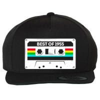 Best Of 1955 Retro 70th Birthday Mixtape Wool Snapback Cap