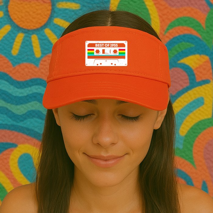 Best Of 1955 Retro 70th Birthday Mixtape Visor