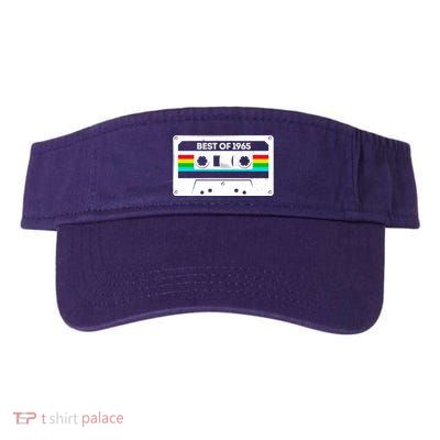 Best Of 1965 Retro 60th Birthday Mixtape Visor