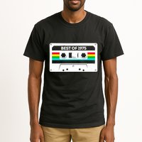 Best Of 1975 Retro 50th Birthday Mixtape Tall T-Shirt
