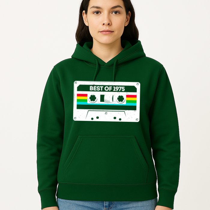 Best Of 1975 Retro 50th Birthday Mixtape Hoodie
