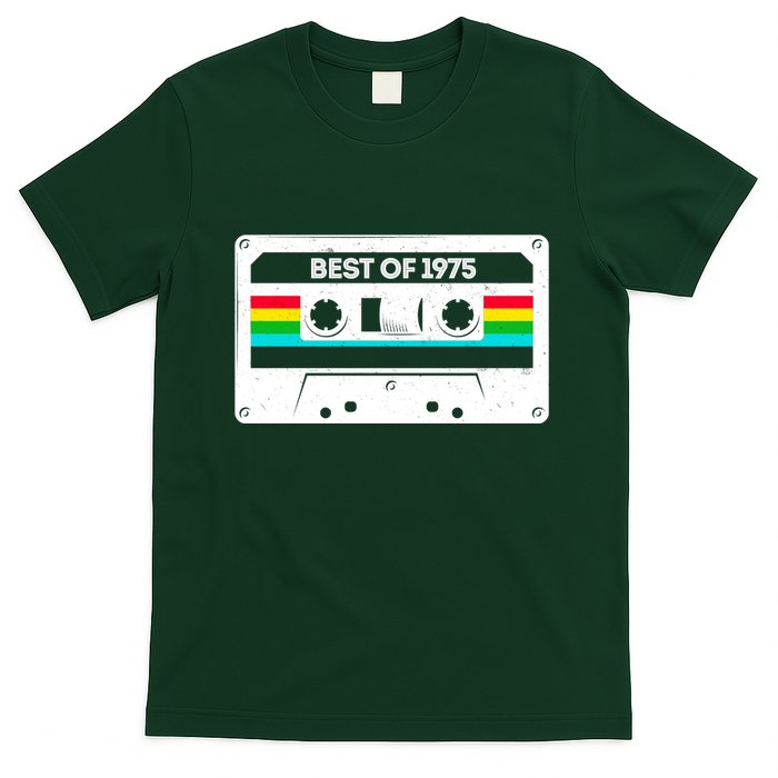 Best Of 1975 Retro 50th Birthday Mixtape T-Shirt