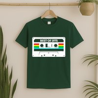 Best Of 1975 Retro 50th Birthday Mixtape T-Shirt