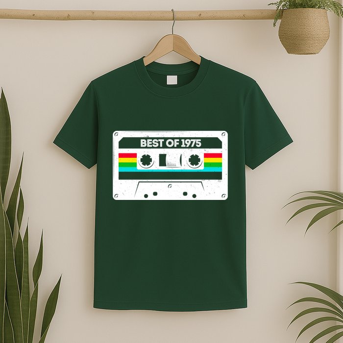 Best Of 1975 Retro 50th Birthday Mixtape T-Shirt