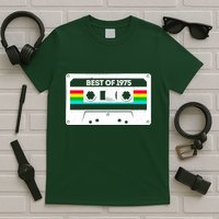 Best Of 1975 Retro 50th Birthday Mixtape T-Shirt