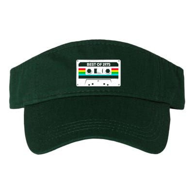 Best Of 1975 Retro 50th Birthday Mixtape Visor