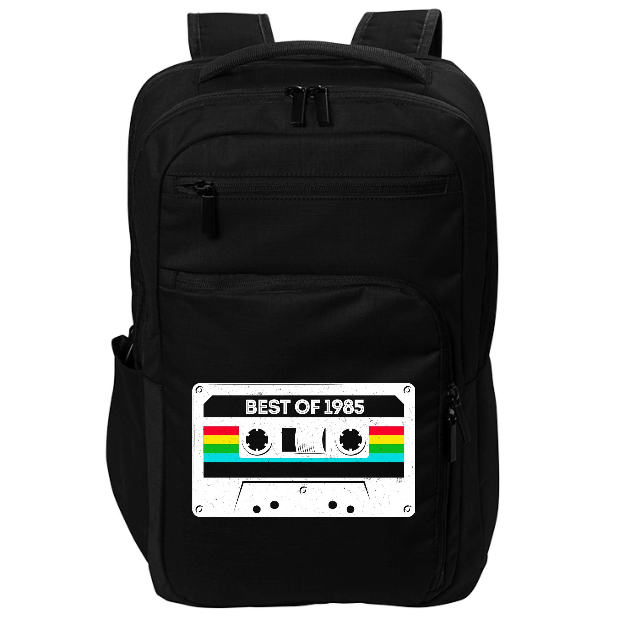 Best Of 1985 Retro 40th Birthday Mixtape Impact Tech Backpack