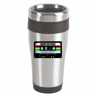 Best Of 1985 Retro 40th Birthday Mixtape 16oz Travel Tumbler