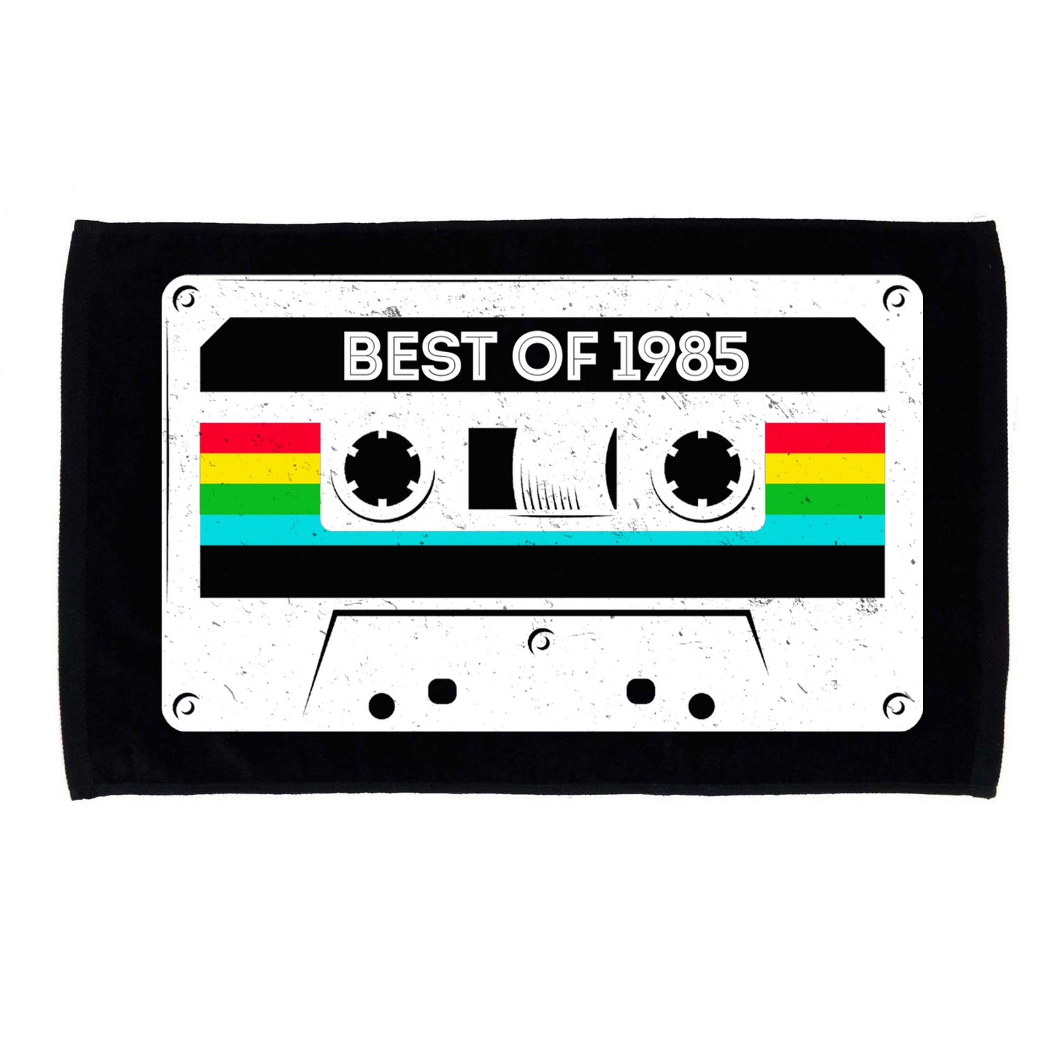 Best Of 1985 Retro 40th Birthday Mixtape Microfiber Hand Towel