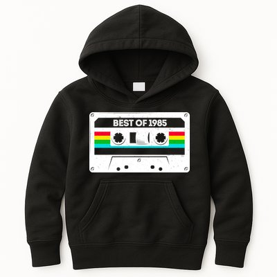 Best Of 1985 Retro 40th Birthday Mixtape Kids Hoodie