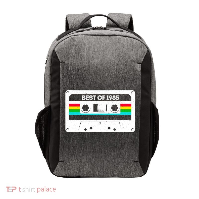 Best Of 1985 Retro 40th Birthday Mixtape Vector Backpack