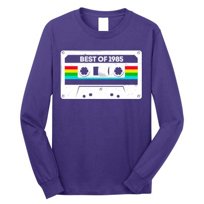 Best Of 1985 Retro 40th Birthday Mixtape Long Sleeve Shirt