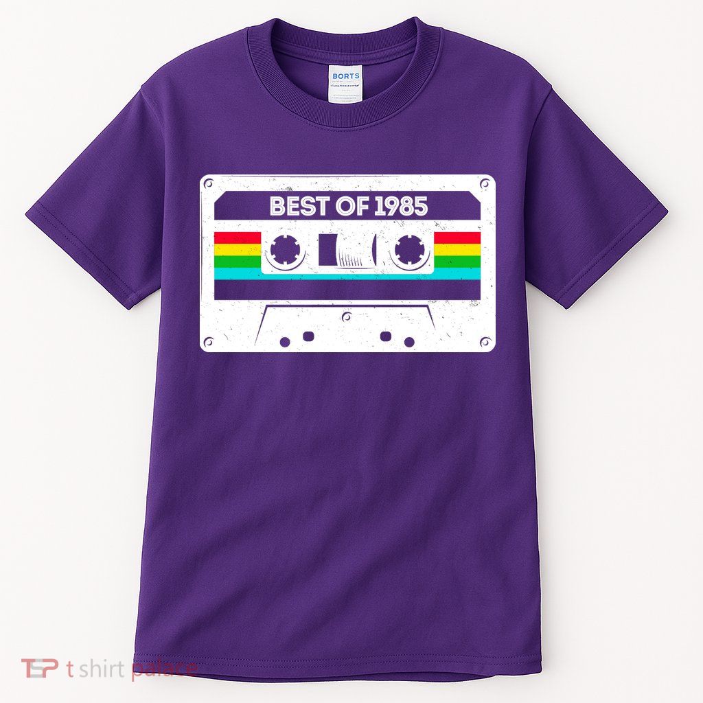 Best Of 1985 Retro 40th Birthday Mixtape Tall T-Shirt