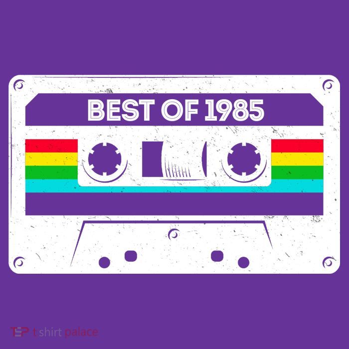 Best Of 1985 Retro 40th Birthday Mixtape Tall T-Shirt