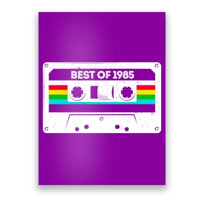 Best Of 1985 Retro 40th Birthday Mixtape Poster