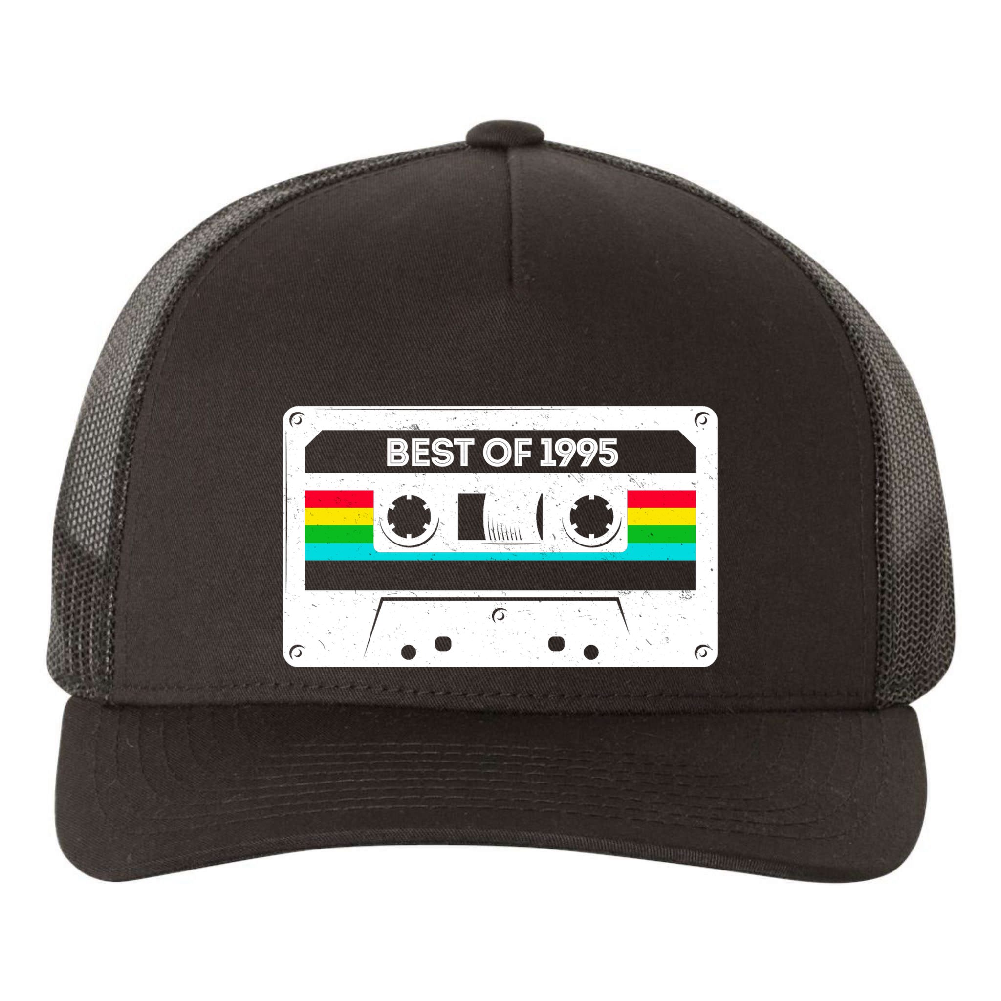 Best Of 1995 Retro 30th Birthday Mixtape Yupoong Adult 5-Panel Trucker Hat