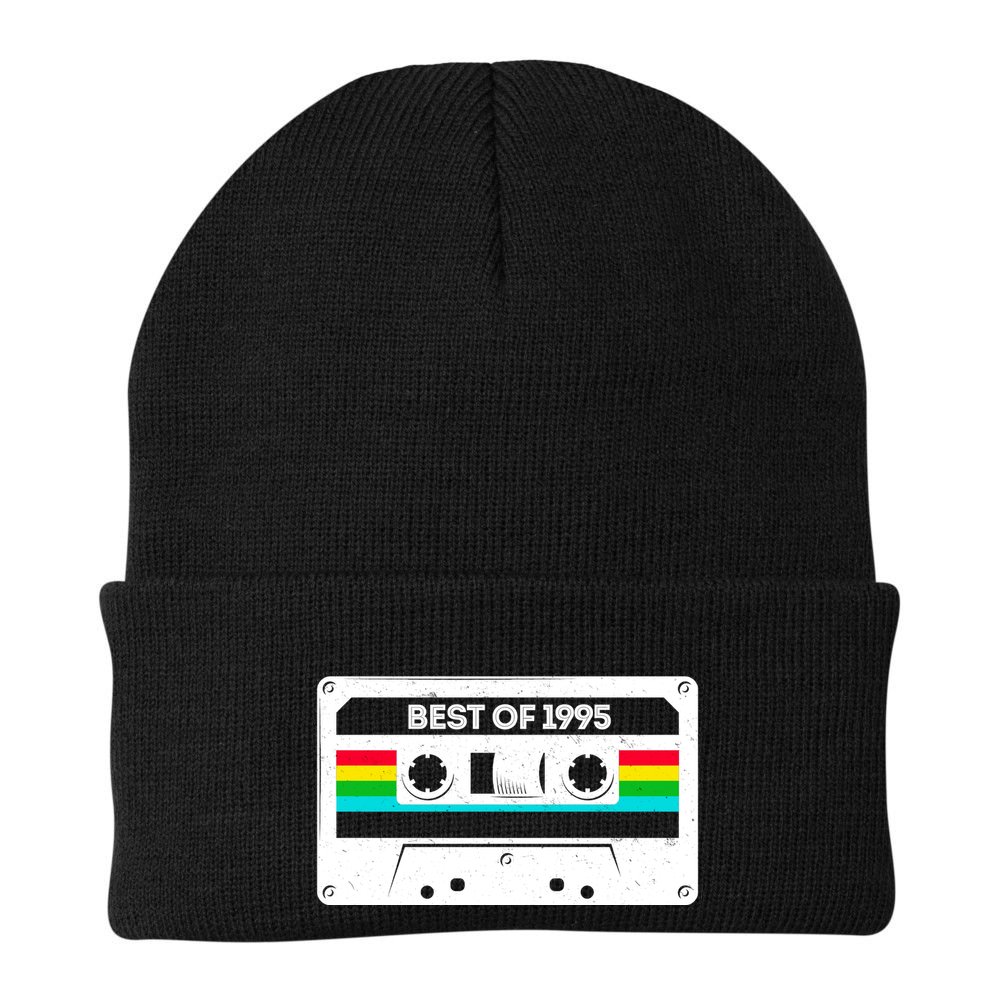 Best Of 1995 Retro 30th Birthday Mixtape Beanie