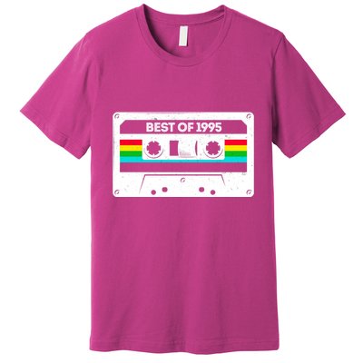 Best Of 1995 Retro 30th Birthday Mixtape Premium T-Shirt