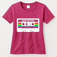 Best Of 1995 Retro 30th Birthday Mixtape Womens T-Shirt