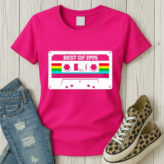 Best Of 1995 Retro 30th Birthday Mixtape Womens T-Shirt