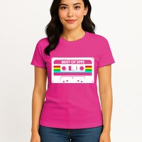 Best Of 1995 Retro 30th Birthday Mixtape Womens T-Shirt
