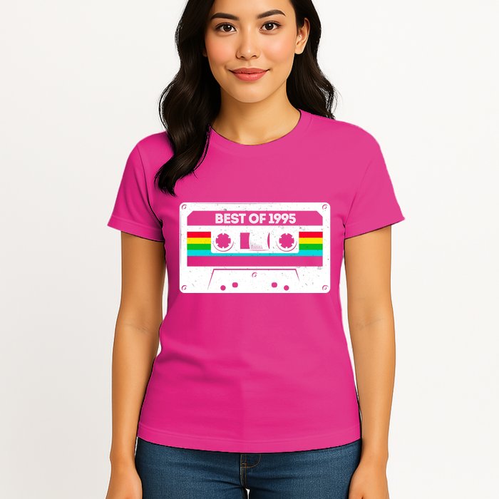 Best Of 1995 Retro 30th Birthday Mixtape Womens T-Shirt